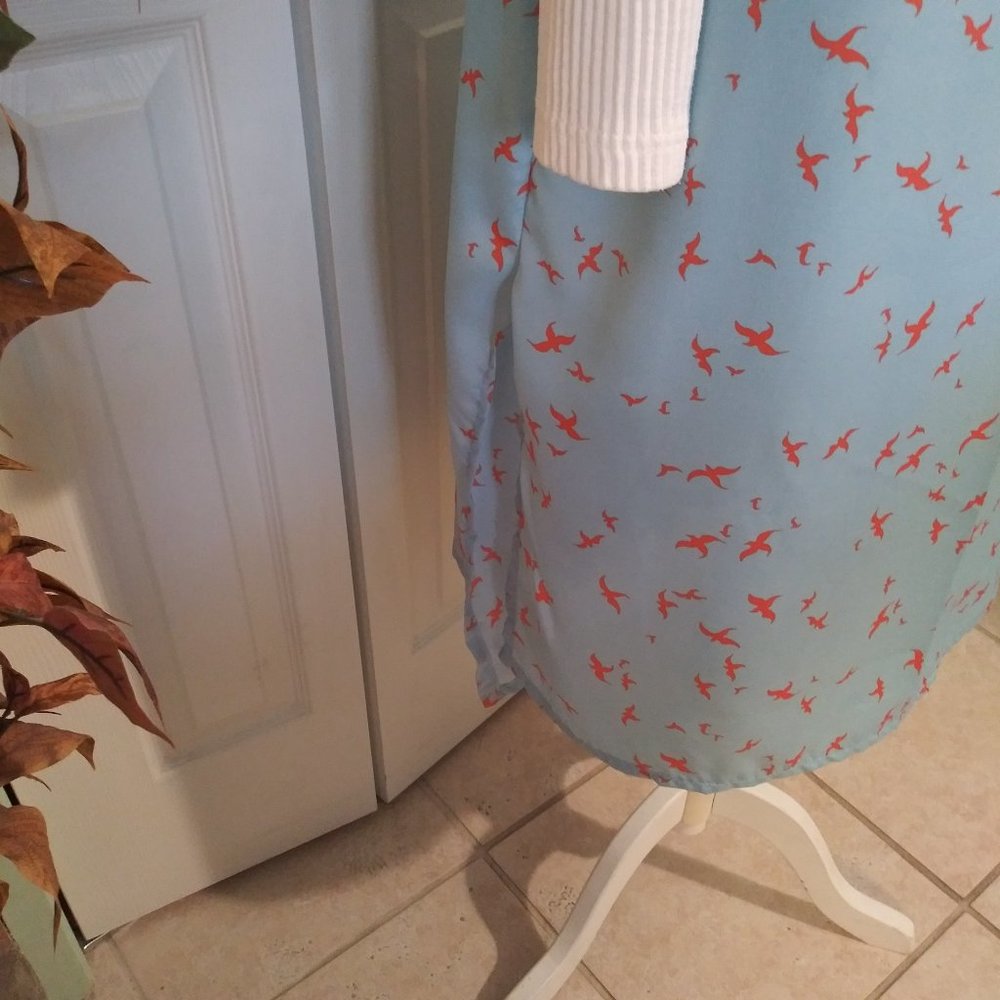 916 jeaniemade Size XL Sleeveless Long Duster Vest - Picture 4 of 4